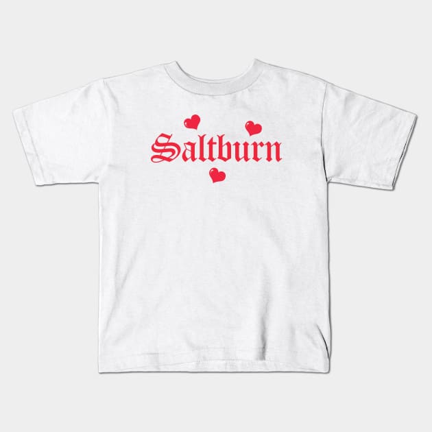 Saltburn Valentine Shirt, Saltburn Movie Shirt, Jacob Elordi Shirt, Saltburn Fan Shirt, Barry Keoghan Kids T-Shirt by JDVNart